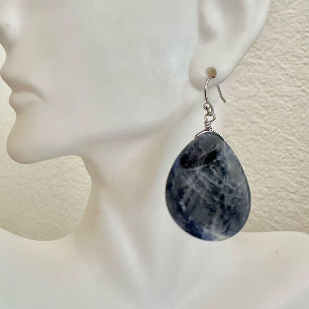 J.Jill Sodalite Teardrop Gemstone Earrings